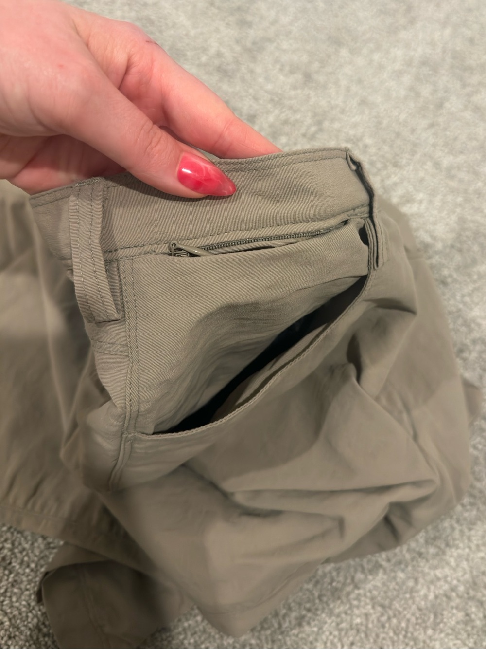 The North Face Womens Lightweight Hiking Capri Pants - Picture 7 of 8